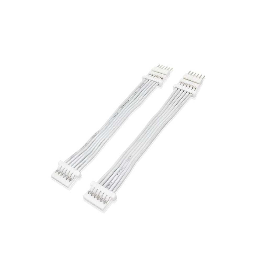 Light Solutions Kabel til Philips hue LightStrip V4 - 5cm - Hvid - 2 stk