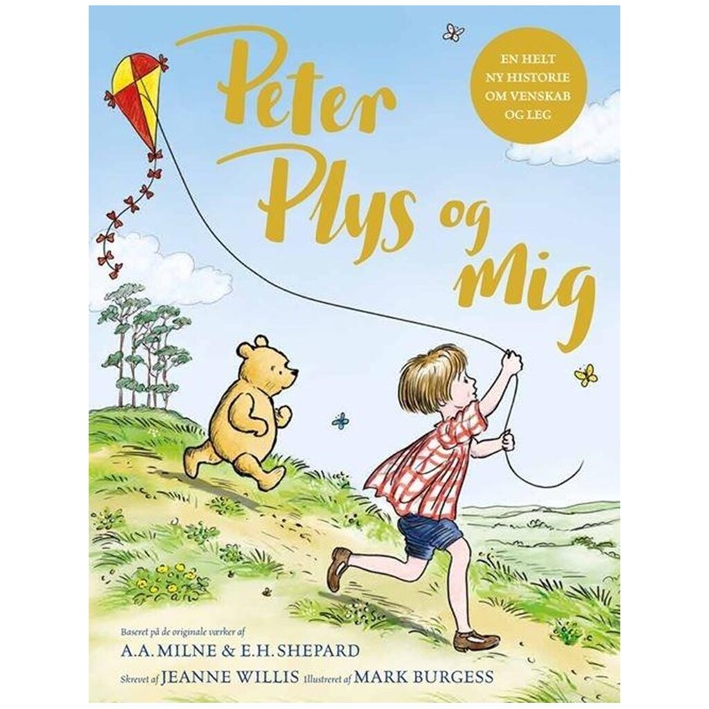 Peter Plys og mig - Børnebog - Hardcover