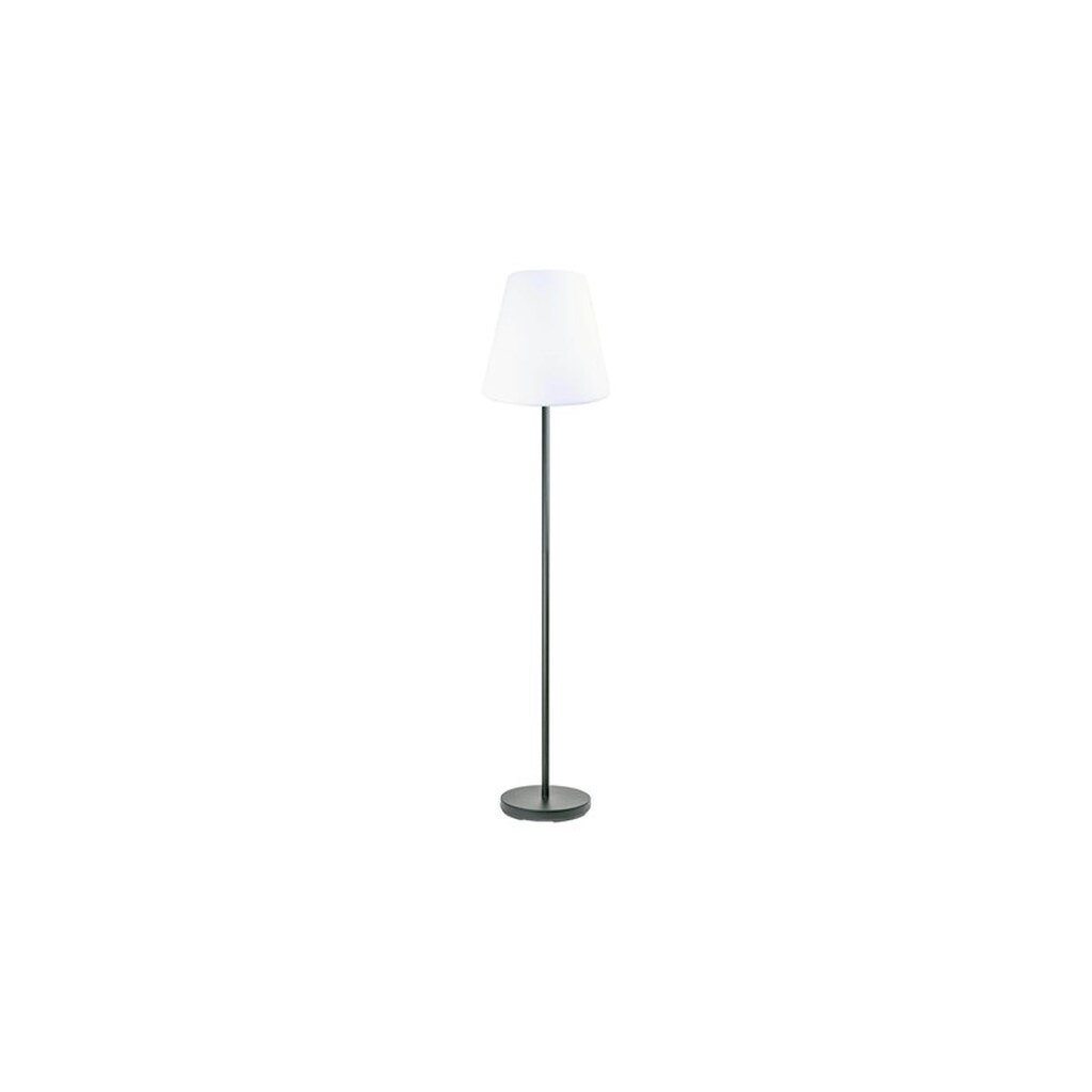 Schwaiger - floor lamp - LED - total: 2.16 W - RGB light - 3000 K - solar powered - white