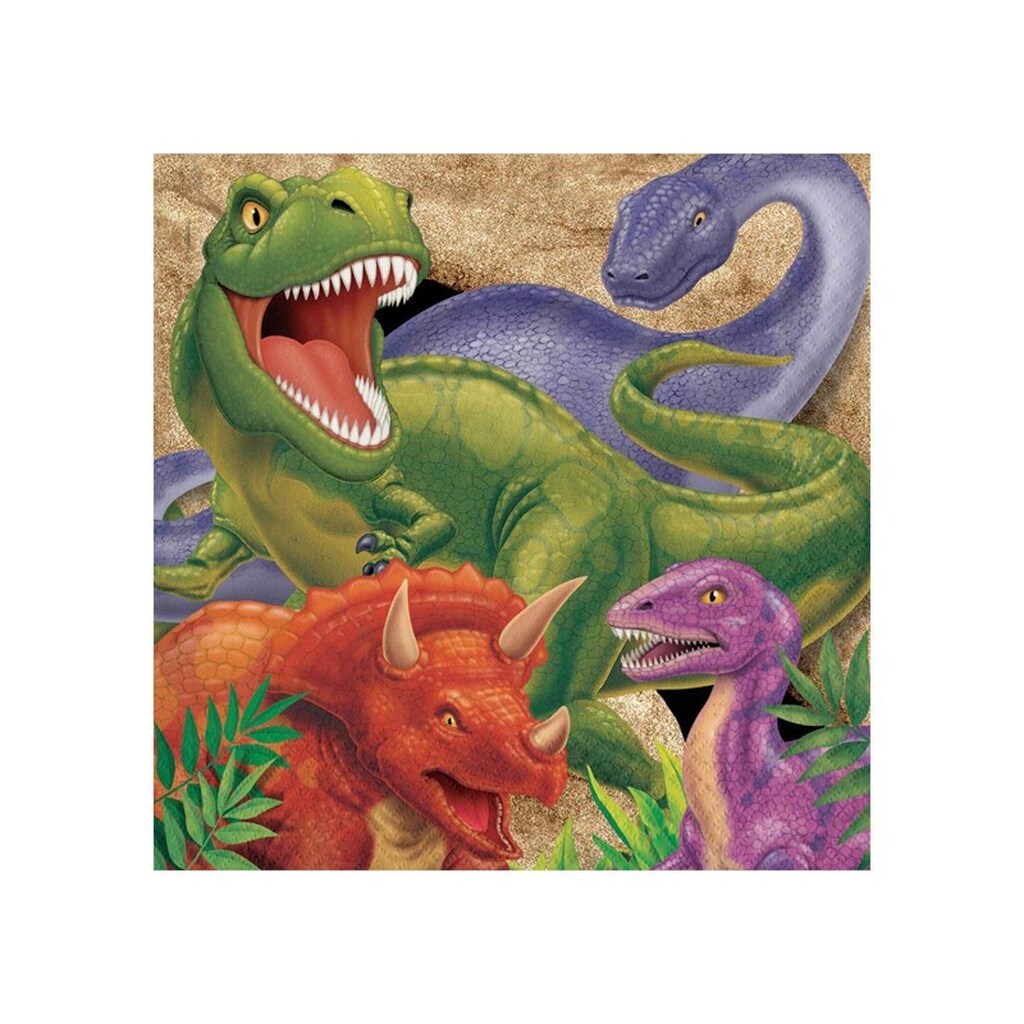 Haza Witbaard - Dino Napkins 16pcs.