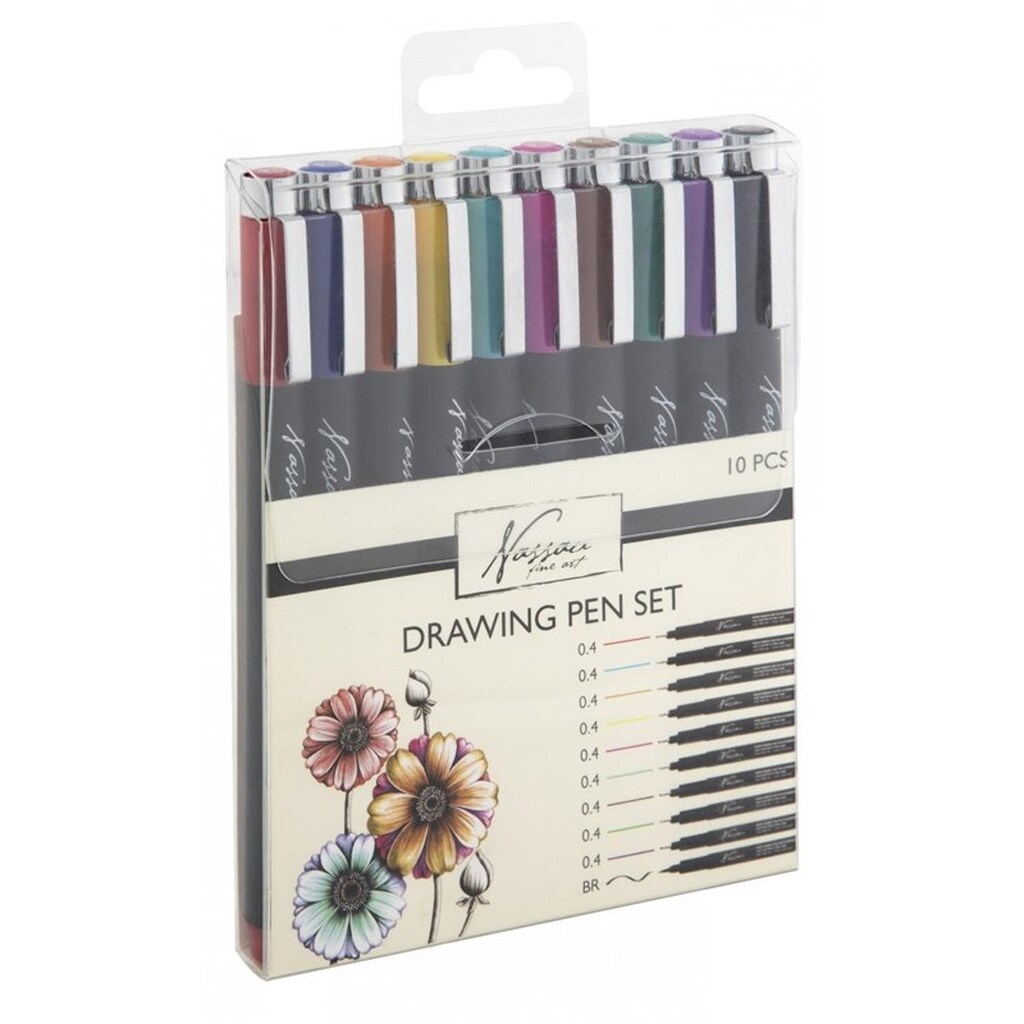 Nassau Fineliners, Drawing Pens, COLOR