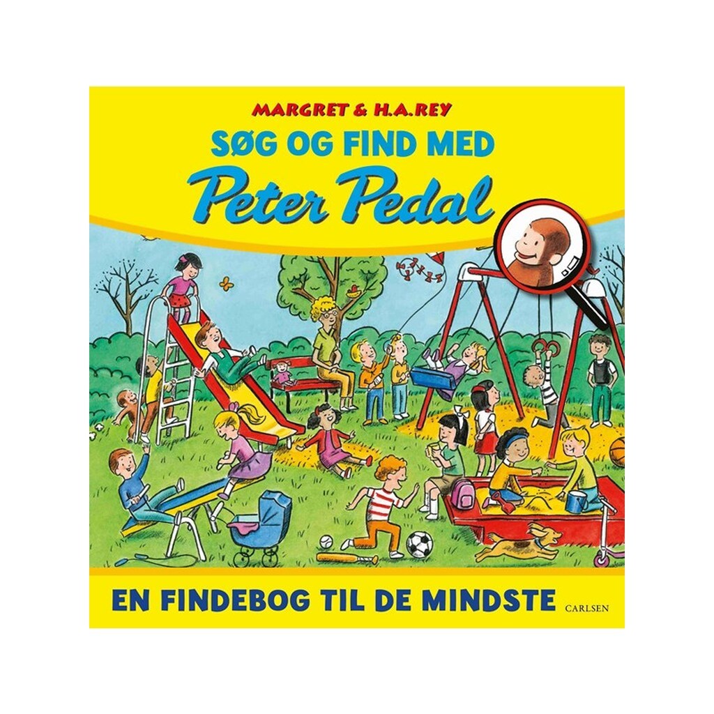 Søg og find med Peter Pedal - En findebog til de mindste - Børnebog - Hardcover