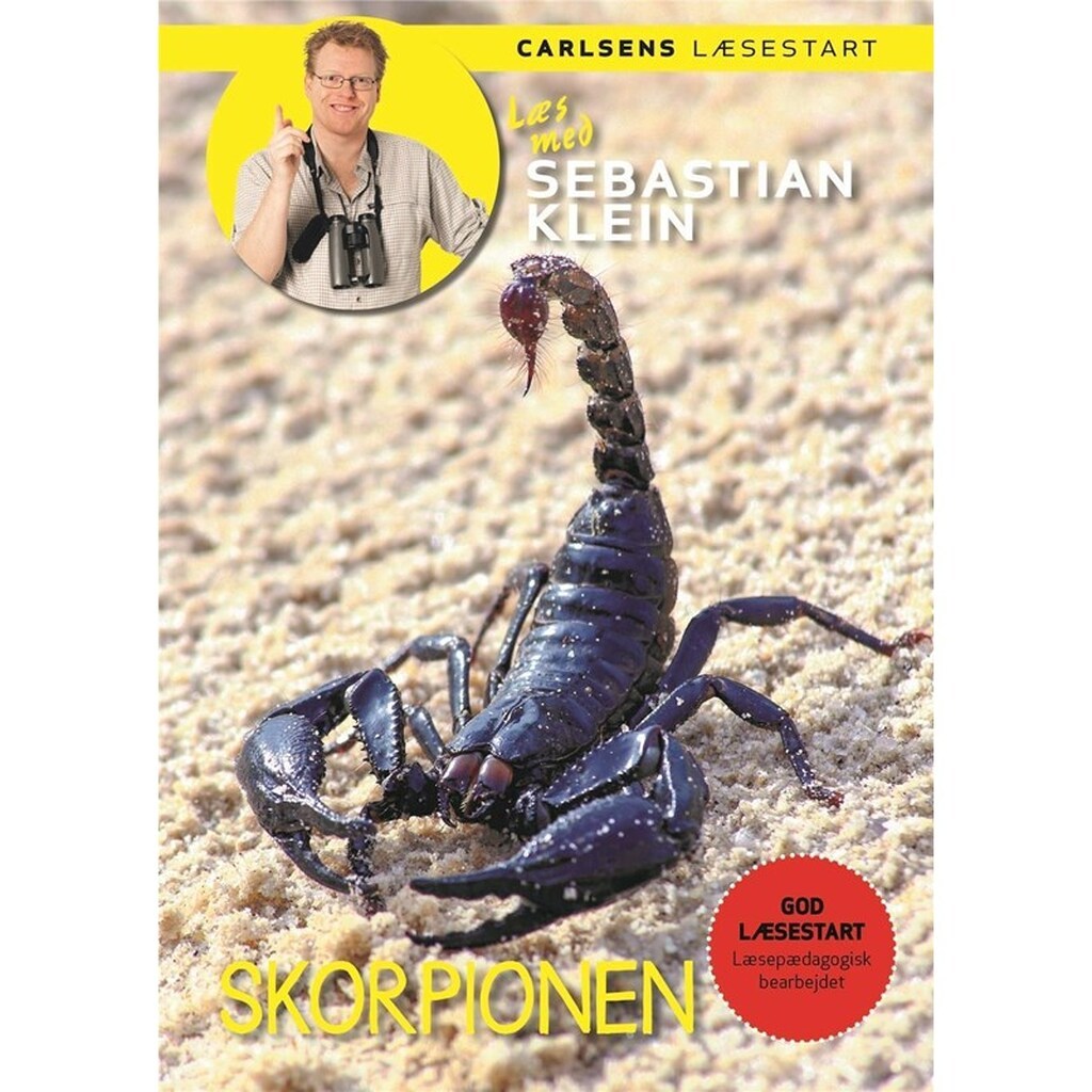 Læs med Sebastian Klein - Skorpionen - Børnebog - Hardcover