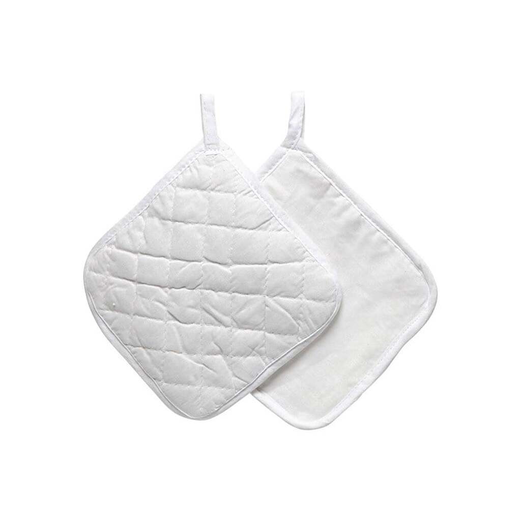 Creativ Company - Potholders White 20x20cm 1 Pair