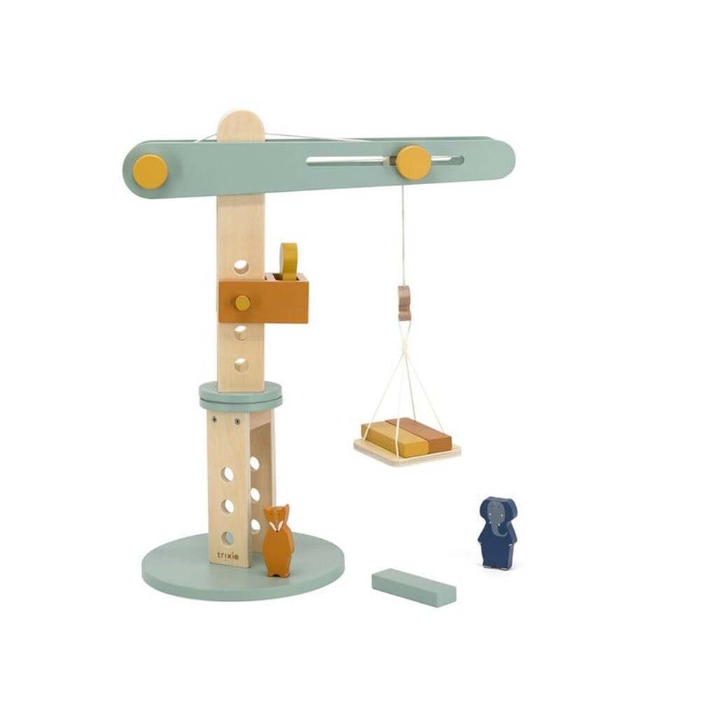 Trixie Wooden Construction Crane with Accessories
