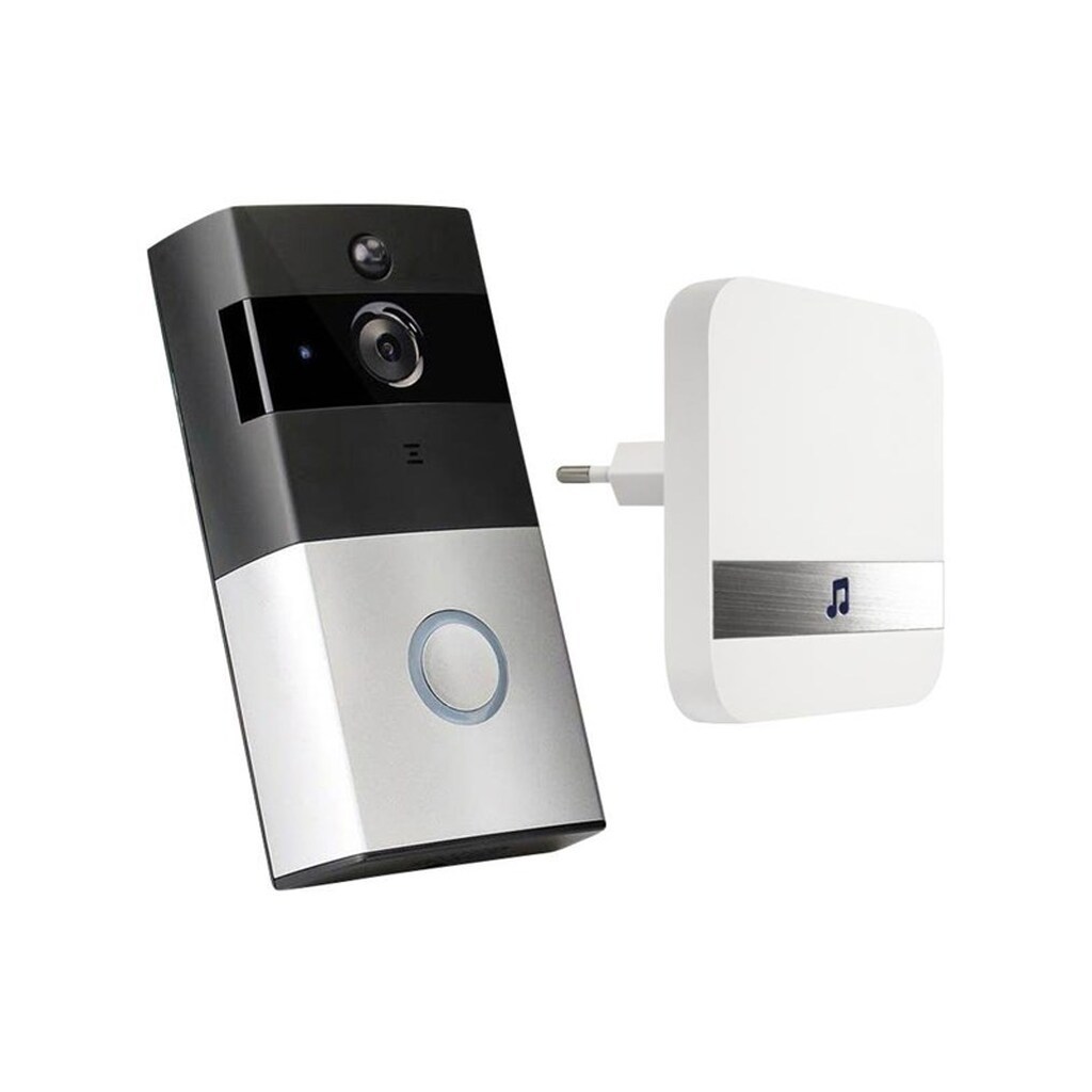 Home&gt;it Videodørklokke med wi-fi og app