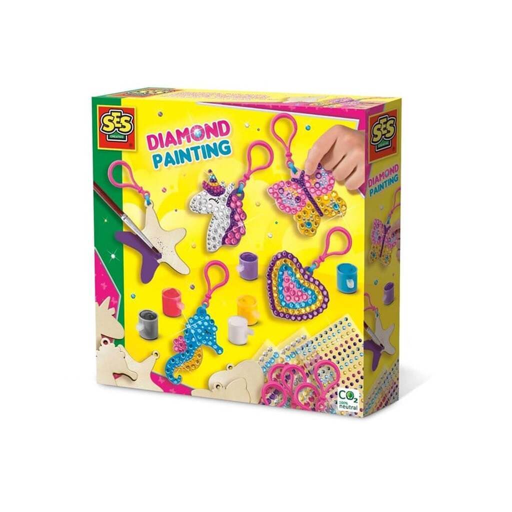 SES Creative Diamond Painting - Wooden Keychains