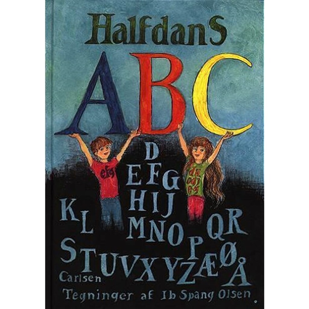 Halfdans ABC - Børnebog - Hardback
