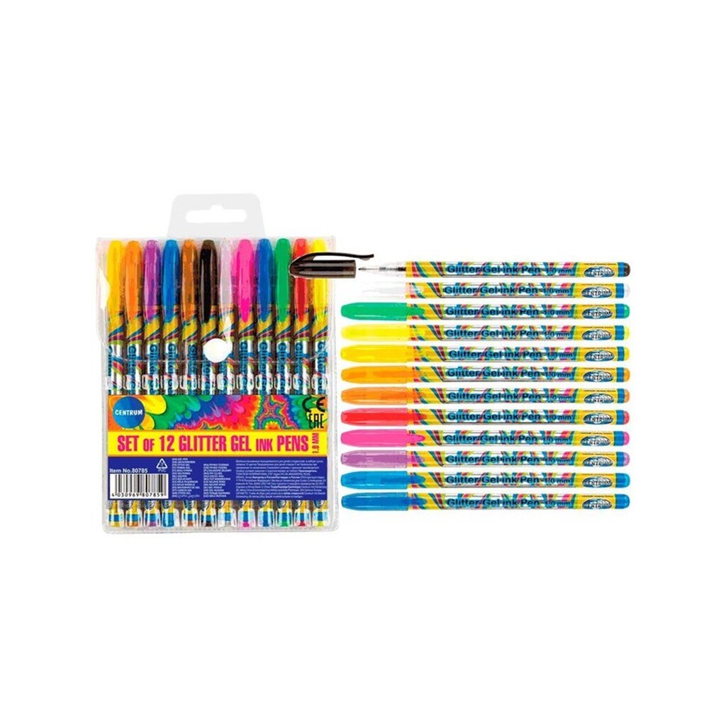 CENTRUM Glitter Gel Pen 12 ass.