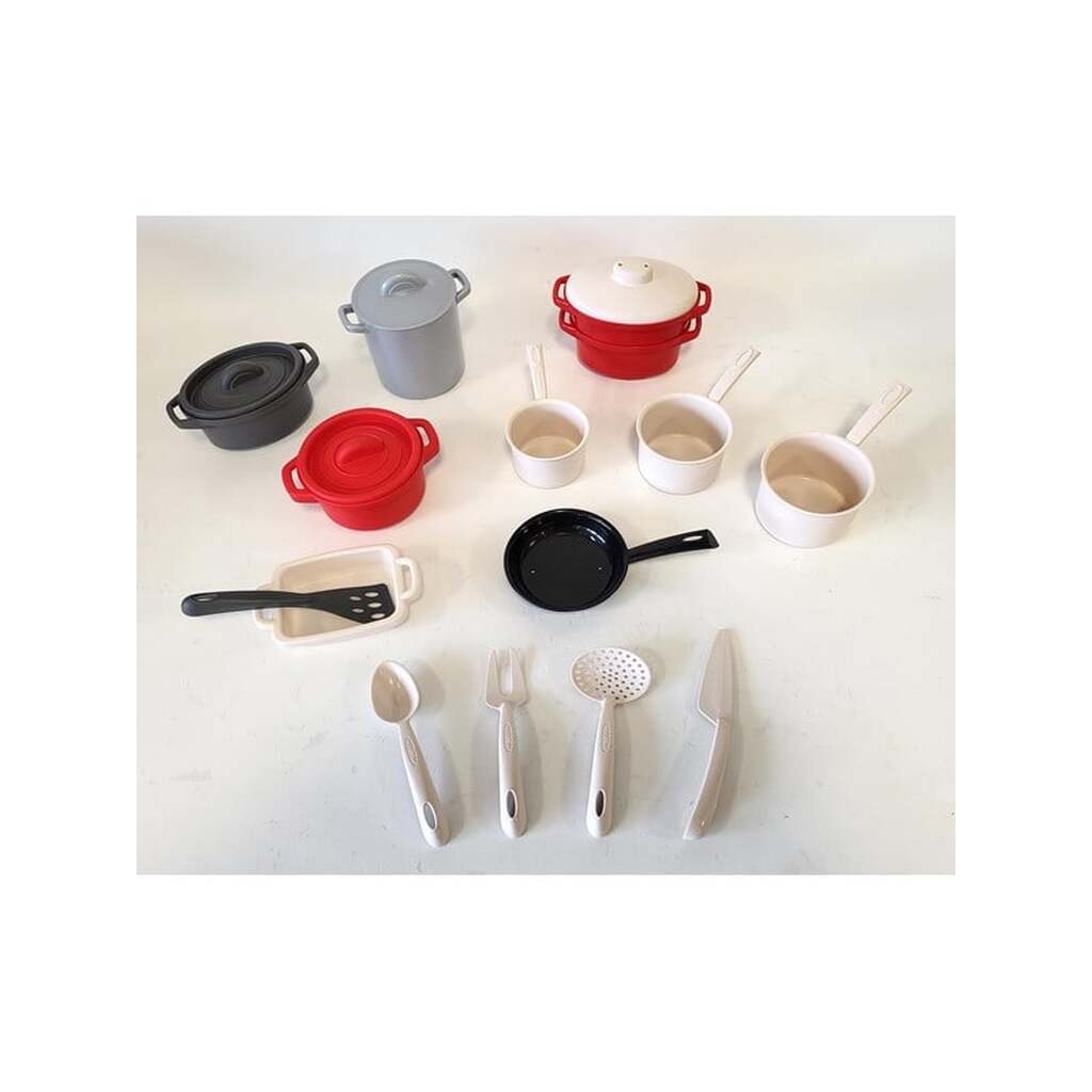 Ecoiffier 100% Chef Pans and Cookware 19dg.