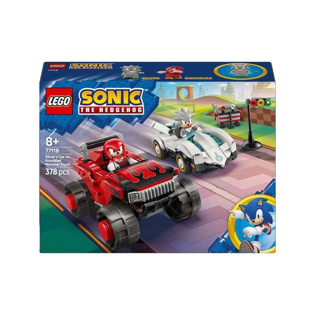 LEGO Sonic 77118 Silvers bil mod Knuckles' monstertruck