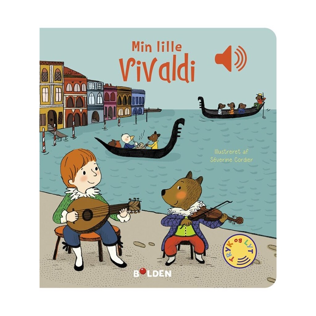 Min lille Vivaldi - Børnebog - Board books