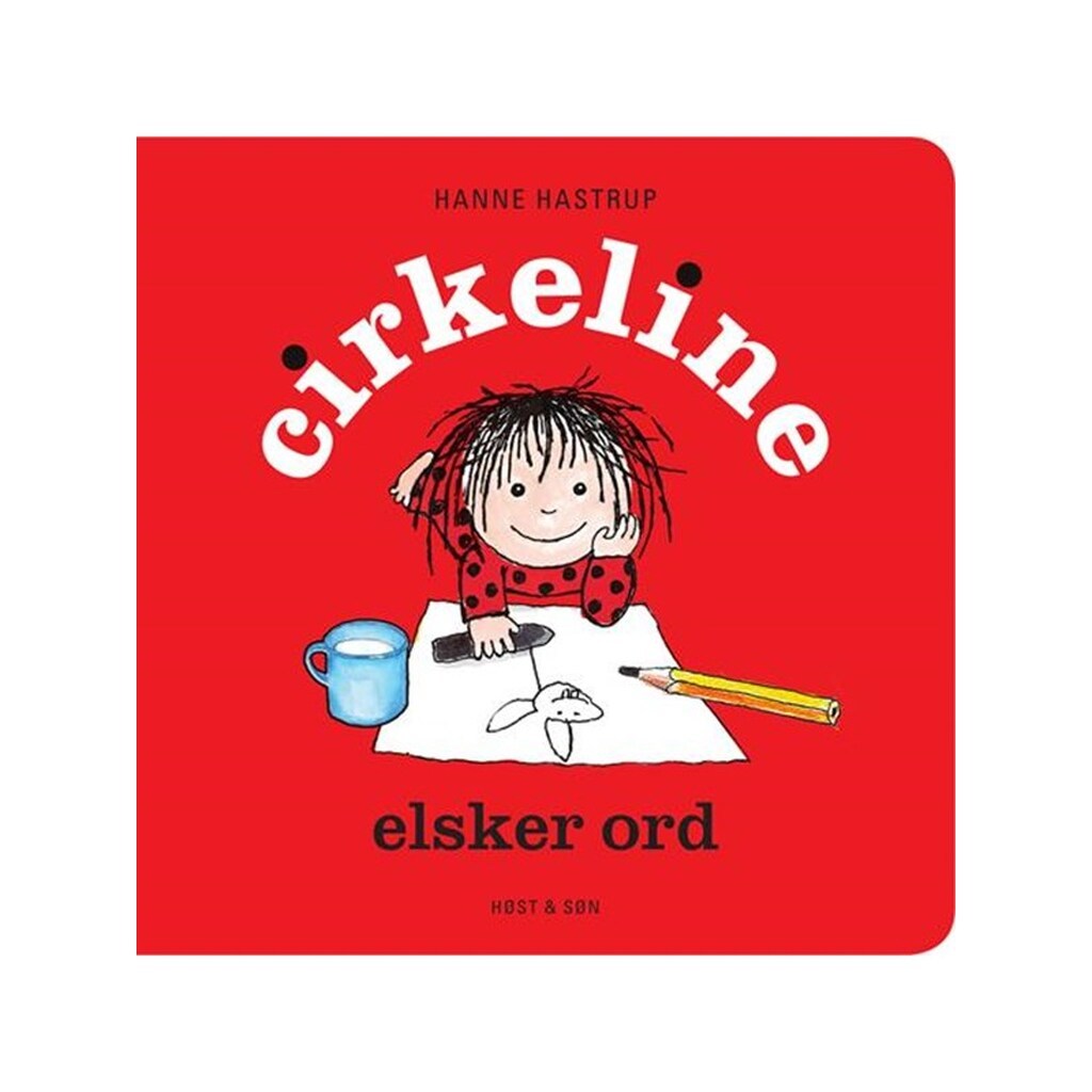 Cirkelin elsker ord - Børnebog - Papbog