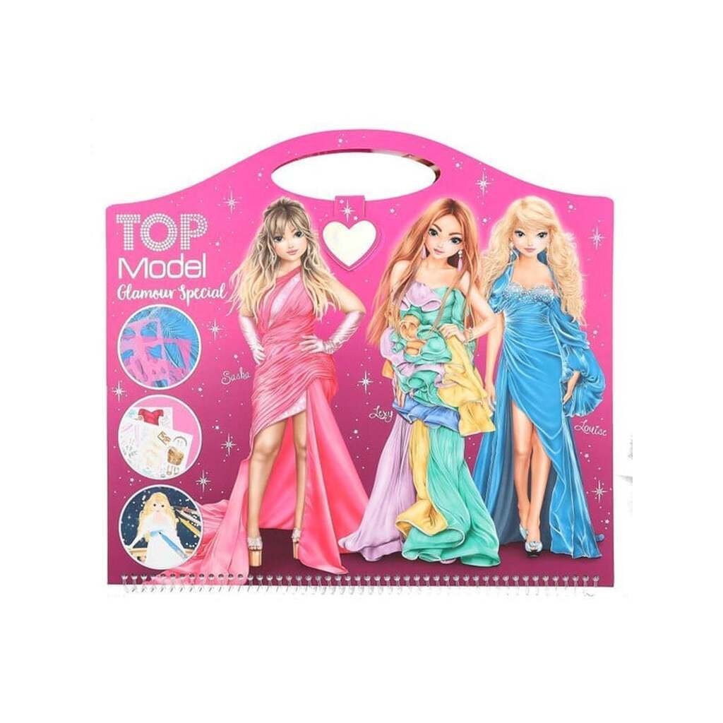 Topmodel Create Your Glamour Special Colouring Book