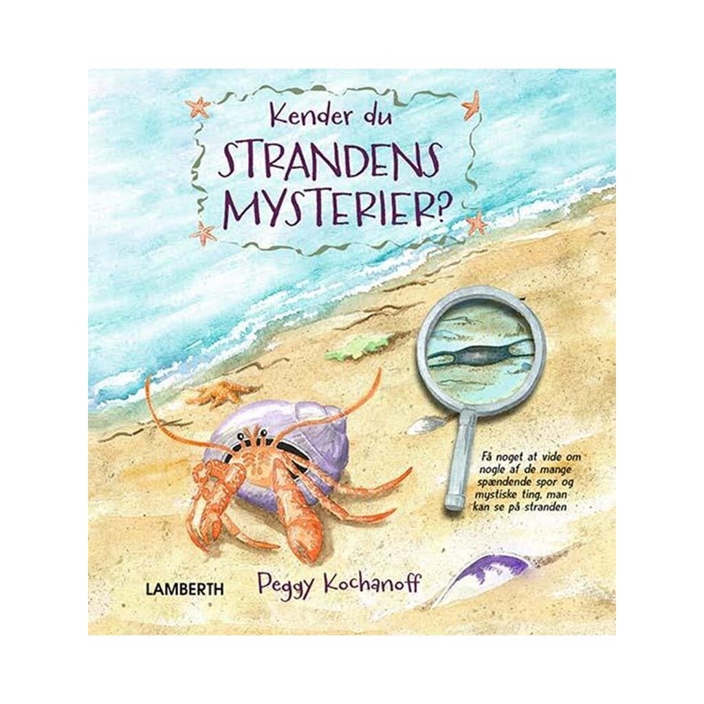 Kender du strandens mysterier? - Børnebog - Hardcover