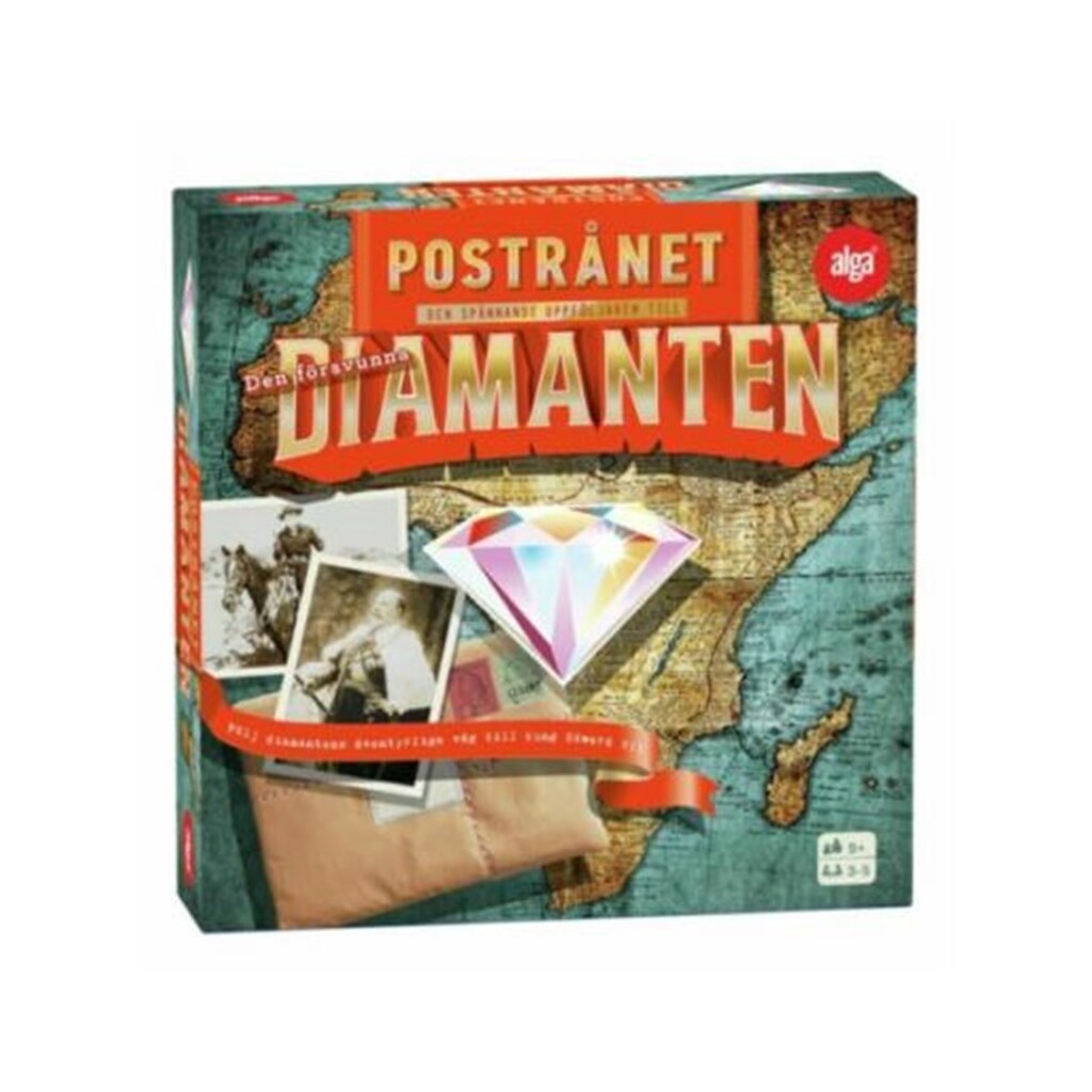 Alga Den försvunna diamanten Postrånet