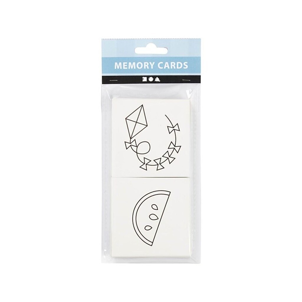 Creativ Company - Memo Cards White 13 Pairs