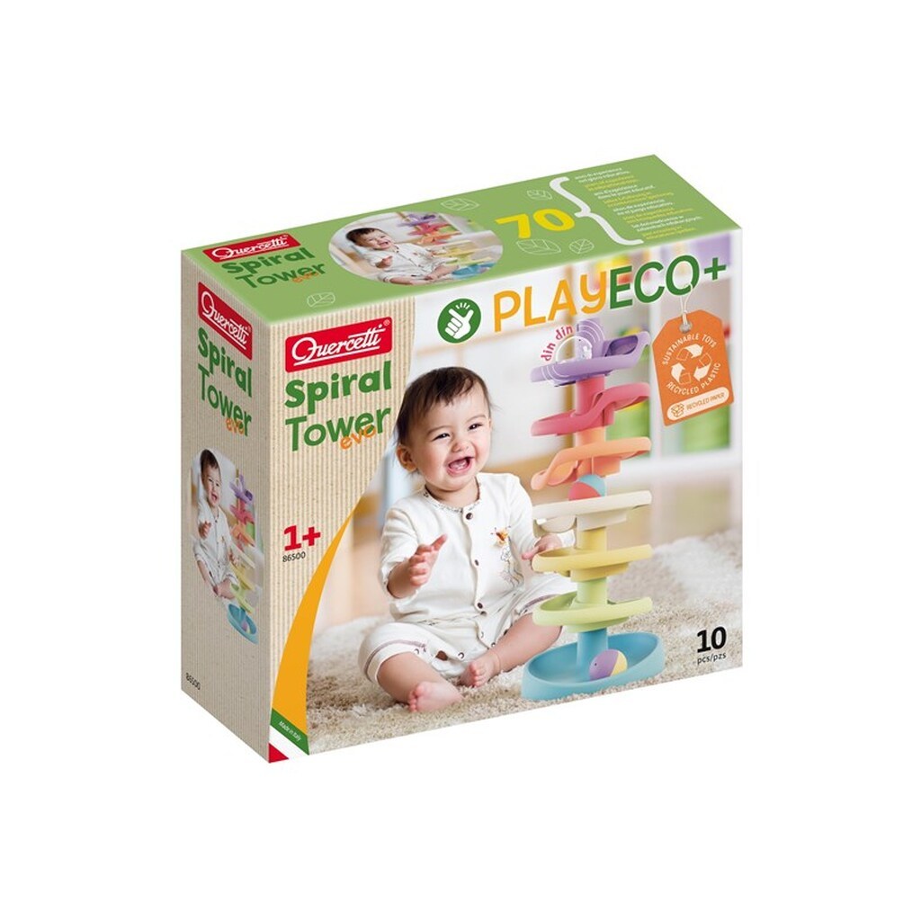 Quercetti Play Eco Ball Tower 10 pcs.