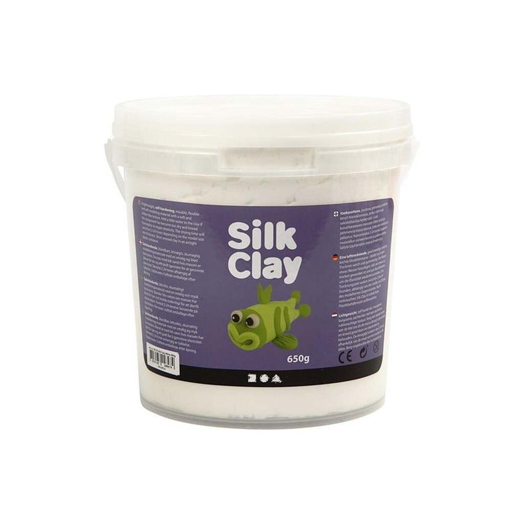 Silk Clay - White 650gr.