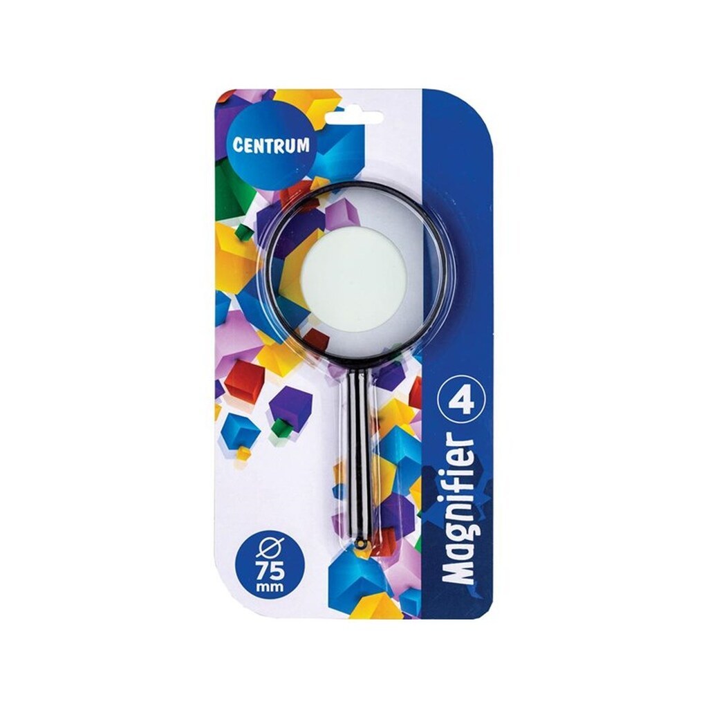 CENTRUM Lup. Ø75mm. Forstørrer 4 gange