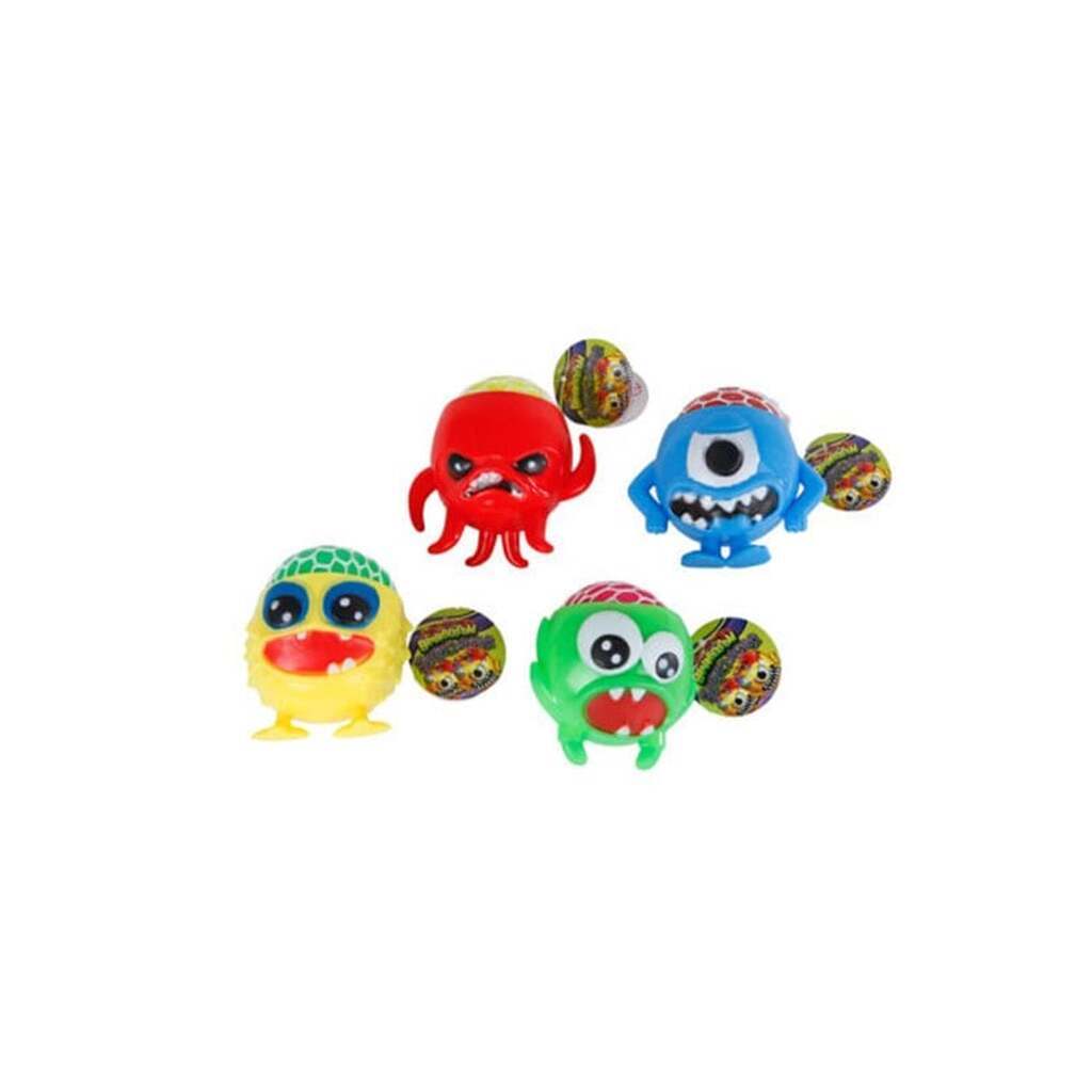 Pocket Money Brainboooom Monster Squeeze Ball 7cm - assorted