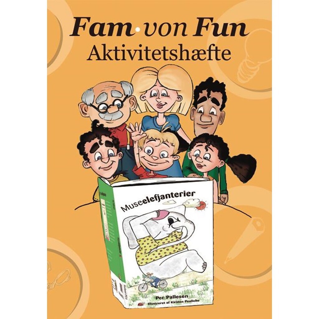 Fam. von Fun Aktivitetshæfte til Museelefjanterier - Børnebog - booklet