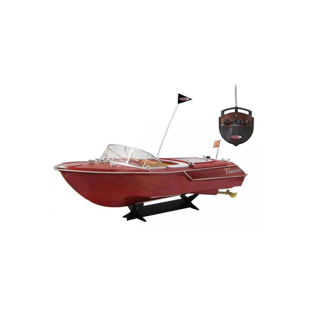 Jamara - Venezia Boat Wooden look 40Mhz - 770 g