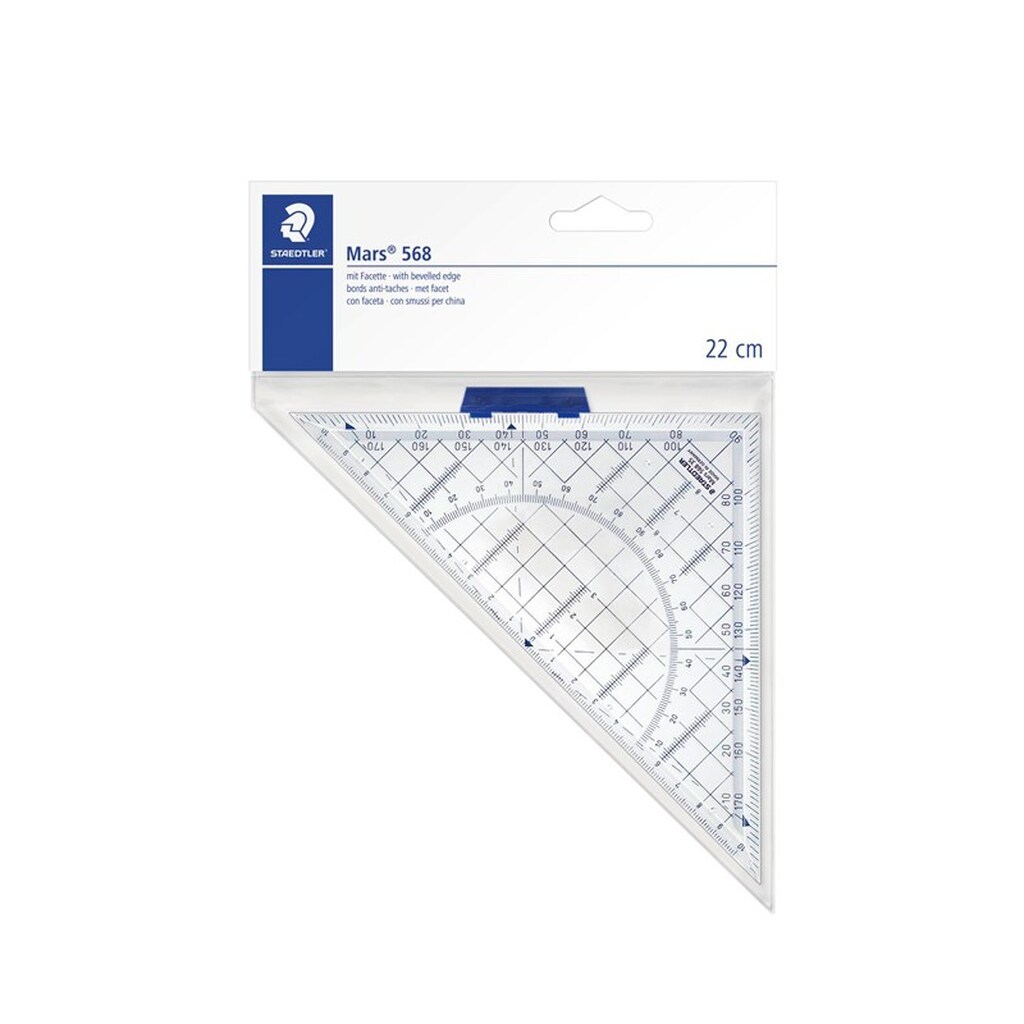 Staedtler Mars Geometri Trekant m/ flytbar greb 22cm