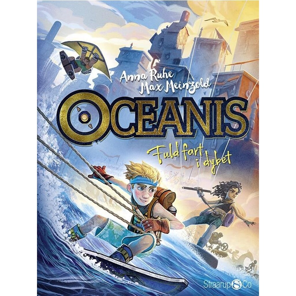 Oceanis - Fuld fart i dybet - Tegneserier - Hardback