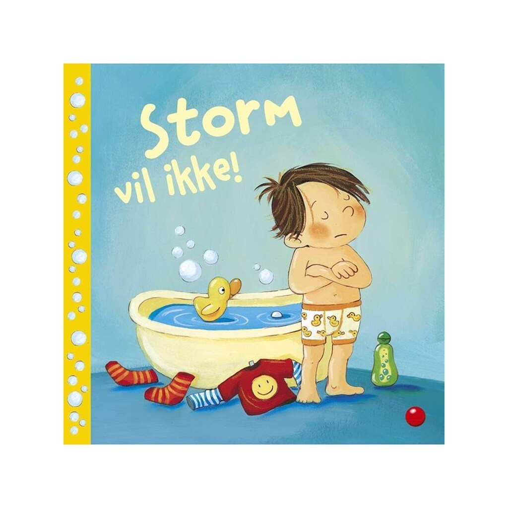 Storm vil ikke! - Børnebog - Papbog