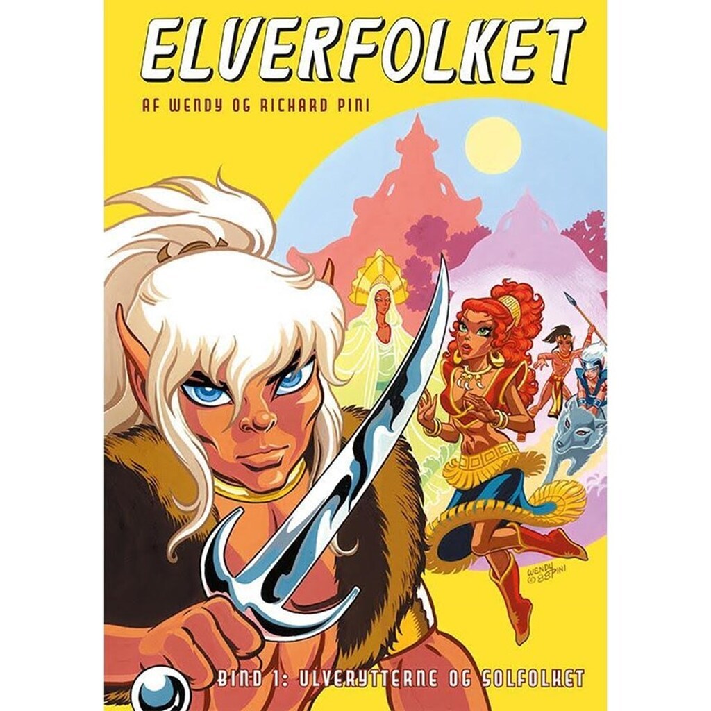Elverfolket bind 1 - Tegneserier - Hardcover