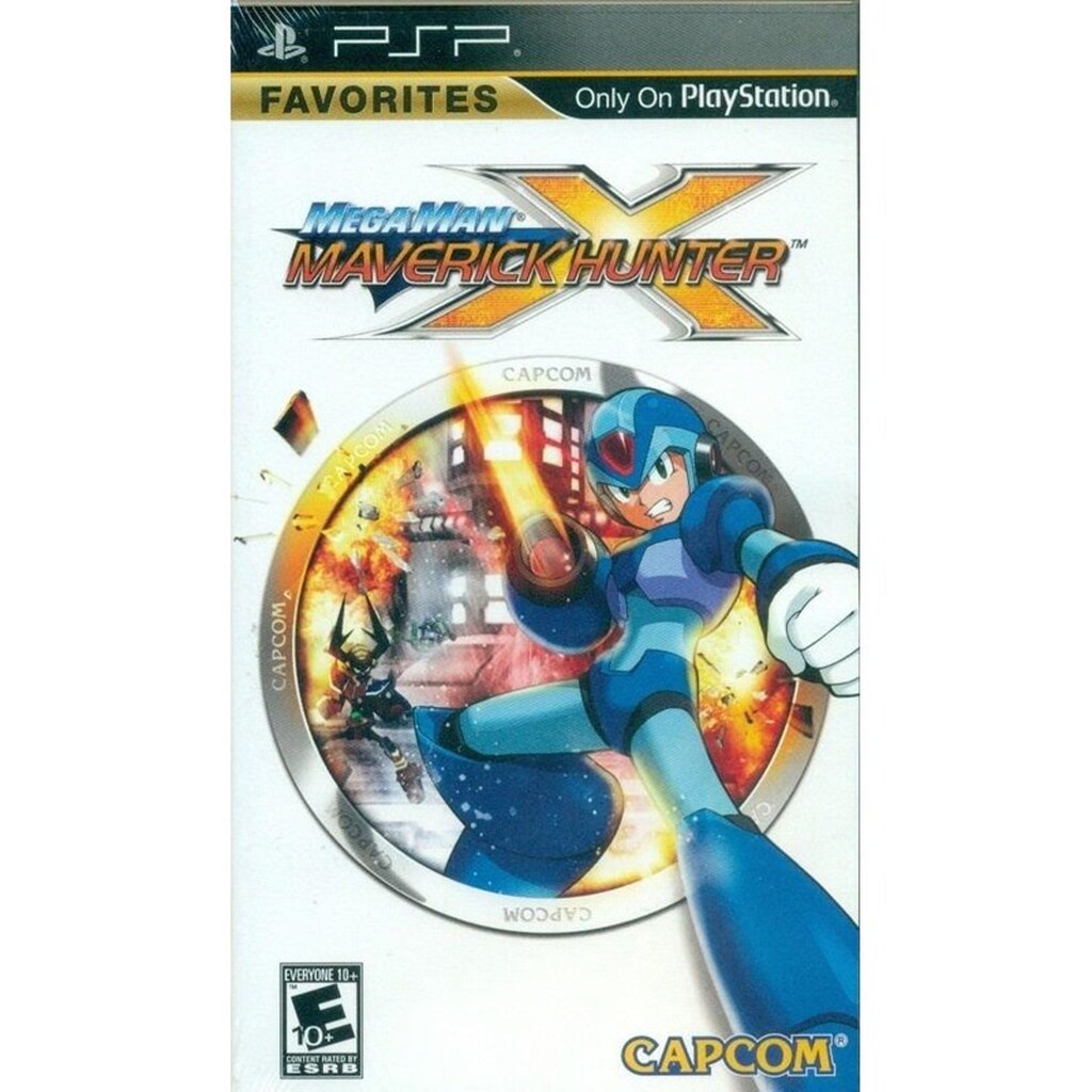 Mega Man Maverick Hunter X (Favorites) - Sony PlayStation Portable - Action