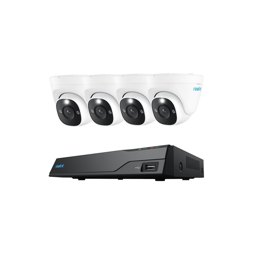 REOLINK 8 Channel 8MP NVR System with 4x 8MP Dome PoE Camera