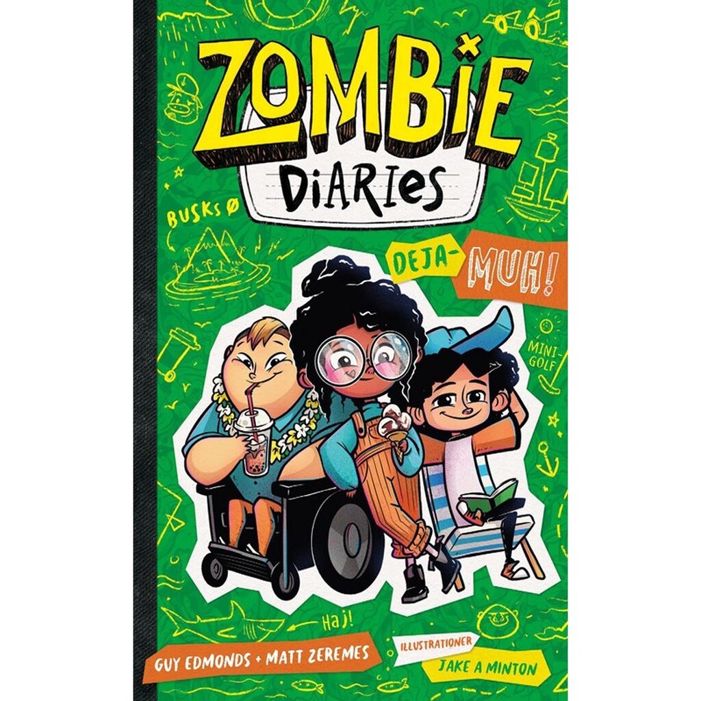 Zombie diaries - Deja-MUH! - Ungdomsbog - hardback