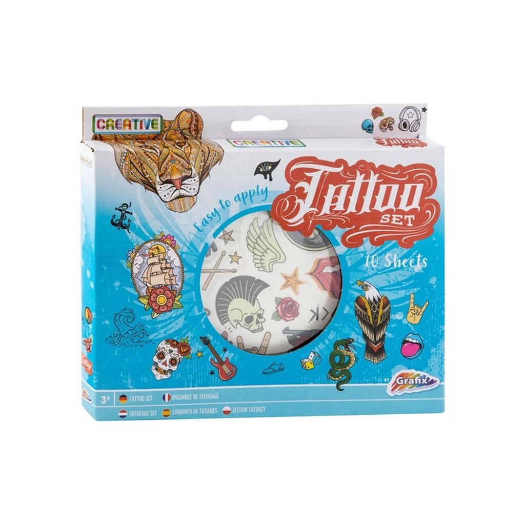 Grafix - Tattoo Set Blue