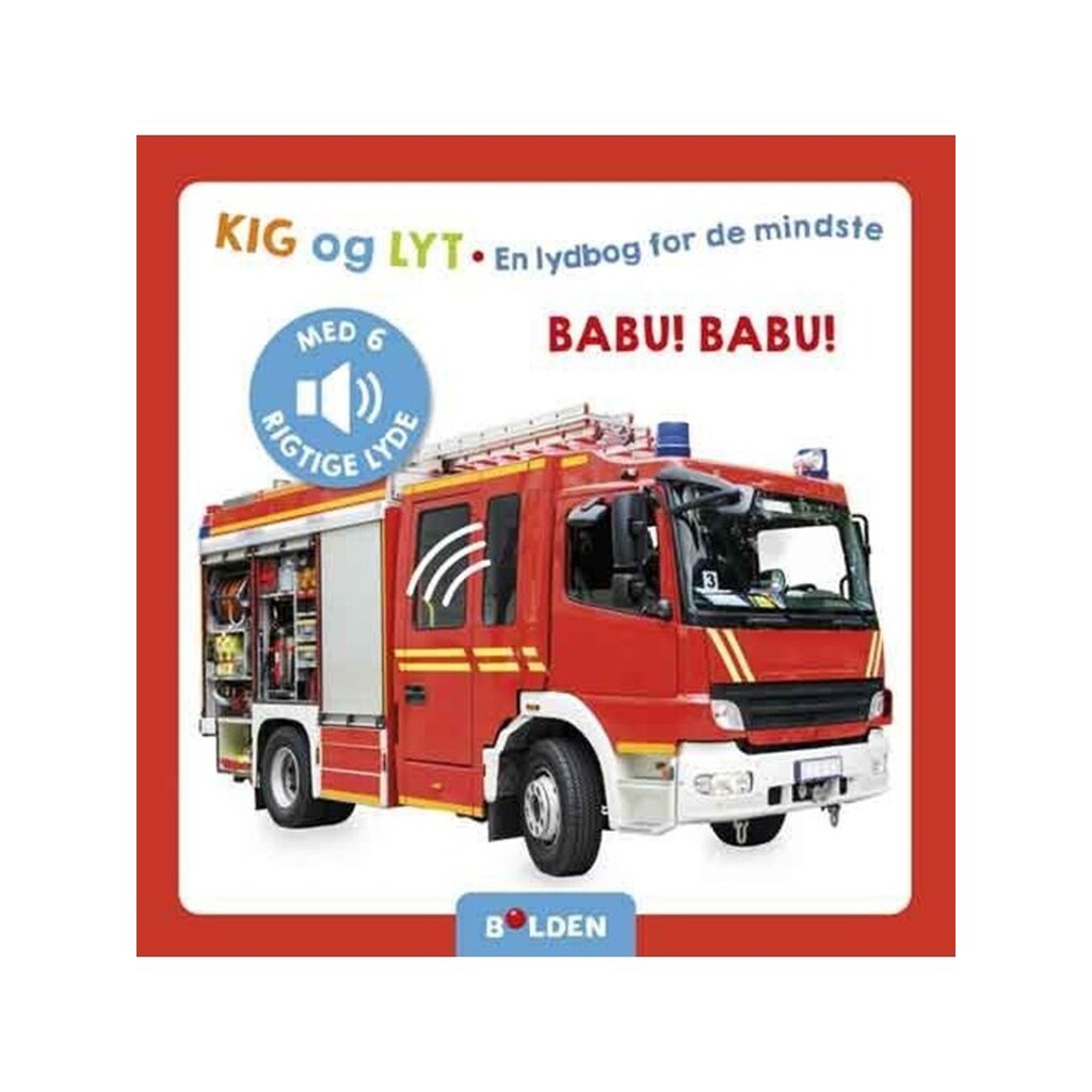 Kig og lyt: Babu! Babu! - Børnebog - Papbog