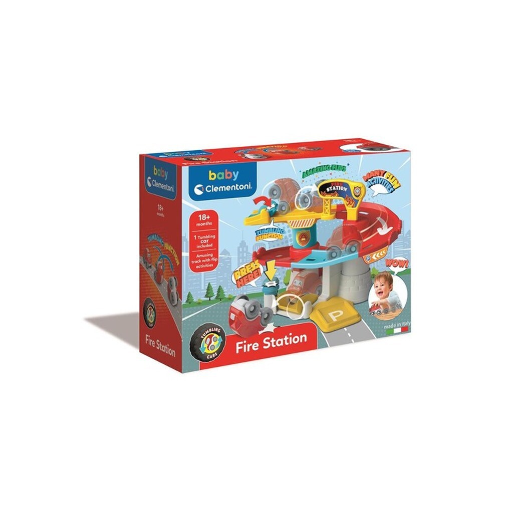 Clementoni Tumbling Cars Fire Station