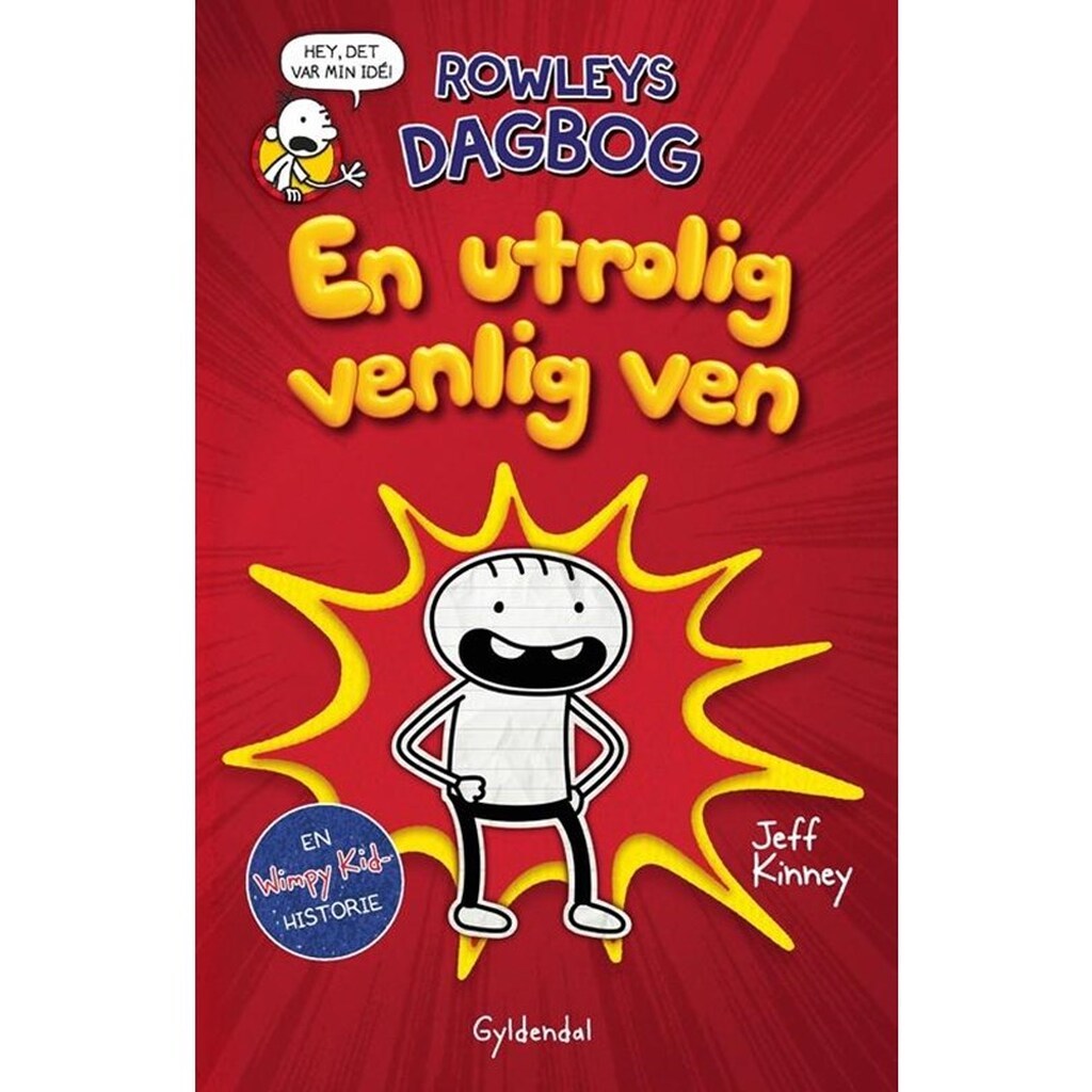Rowleys dagbog - En utrolig venlig ven - Børnebog - Hardcover