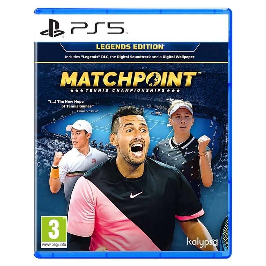 Matchpoint: Tennis Championships (Legends Edition) - Sony PlayStation 5 - Sports - tennis management