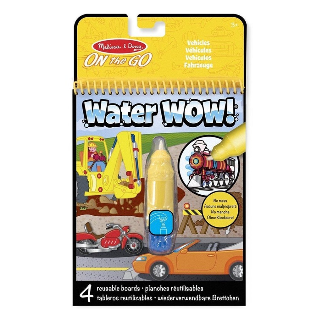 Melissa &amp; Doug Water WOW! Vehicles