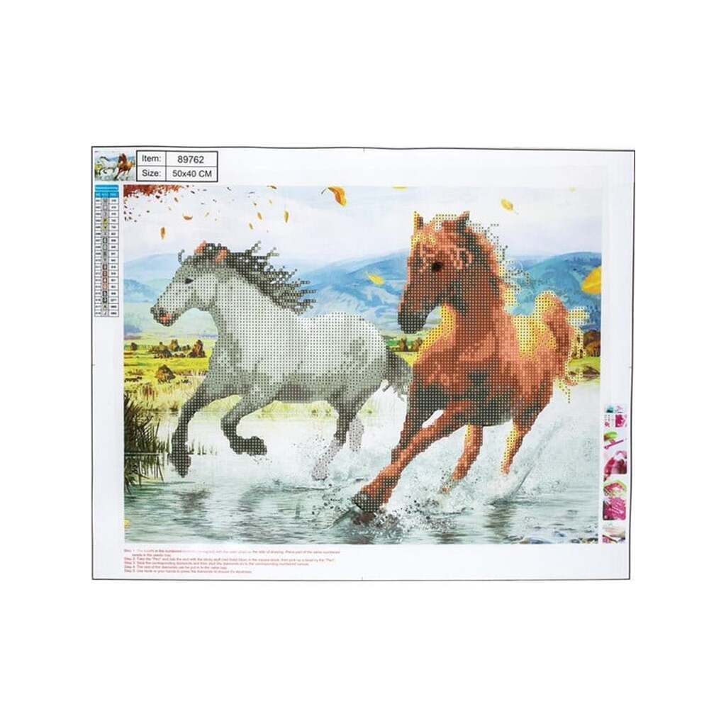 CENTRUM Diamond Painting 40*50cm. HESTE