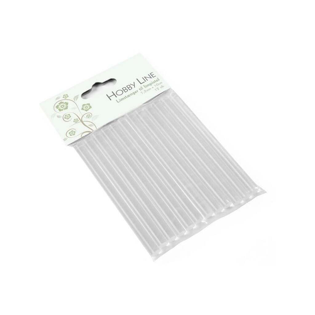 Hobby Mate Limstave ø7,2mm*10cm. 12 stk.