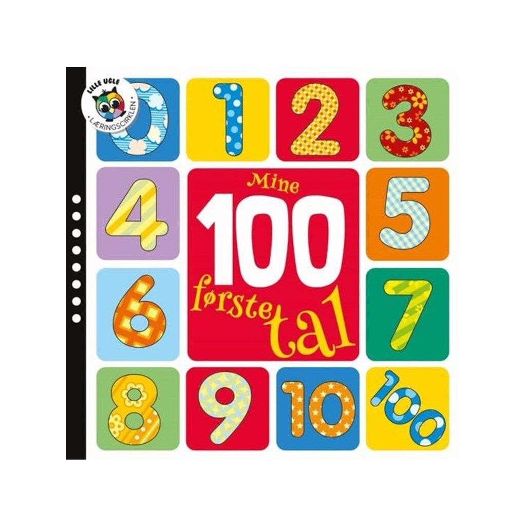 Mine 100 første tal - Børnebog - hardcover
