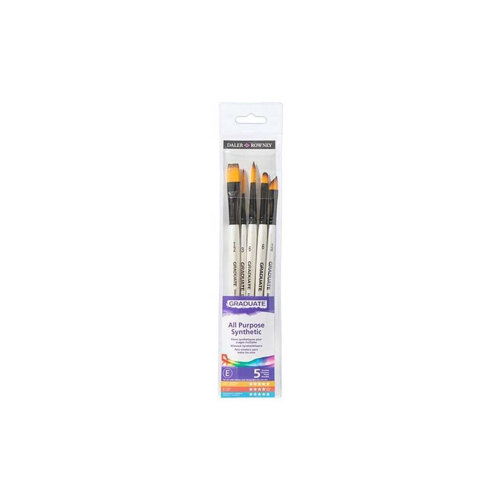 Daler-Rowney Graduate Synthetic Watercolour 5 pcs