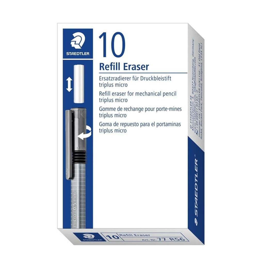 Staedtler VISKELÆDER REFILL TIL 774 STIFTBLYANT. 10 ETUIER Á 3 STK