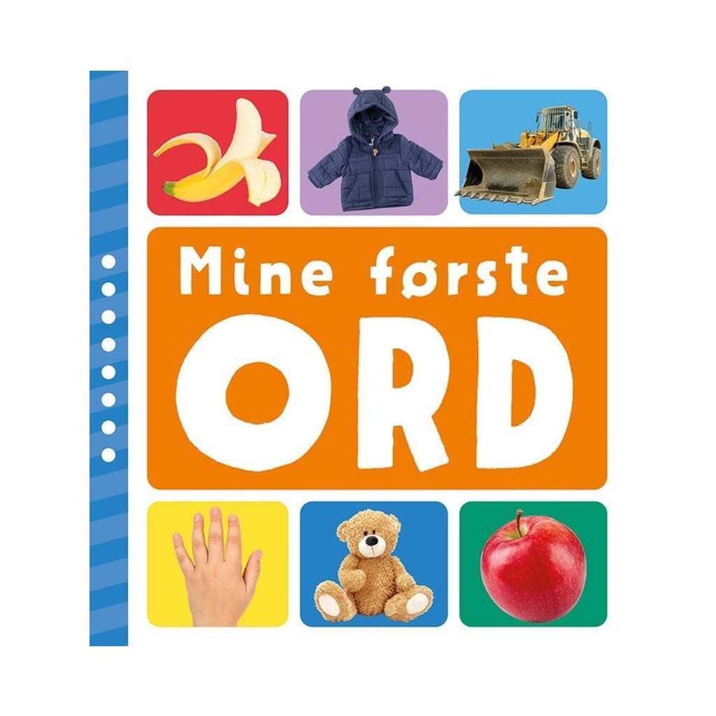Mine første ord - Børnebog - Papbog