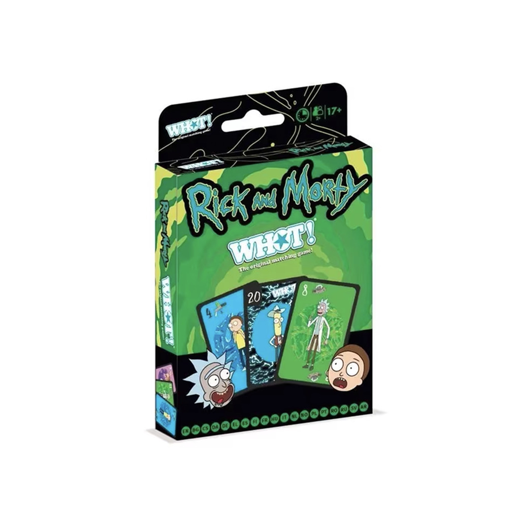Winning Moves Rick and Morty WHOT! (Nordic + EN)