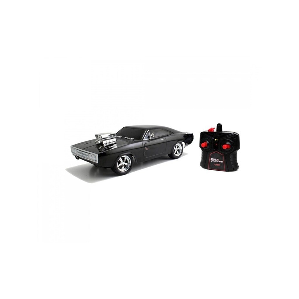 Jada Toys Fast &amp; Furious Radiostyret 1970 Dodge Charger 1:24