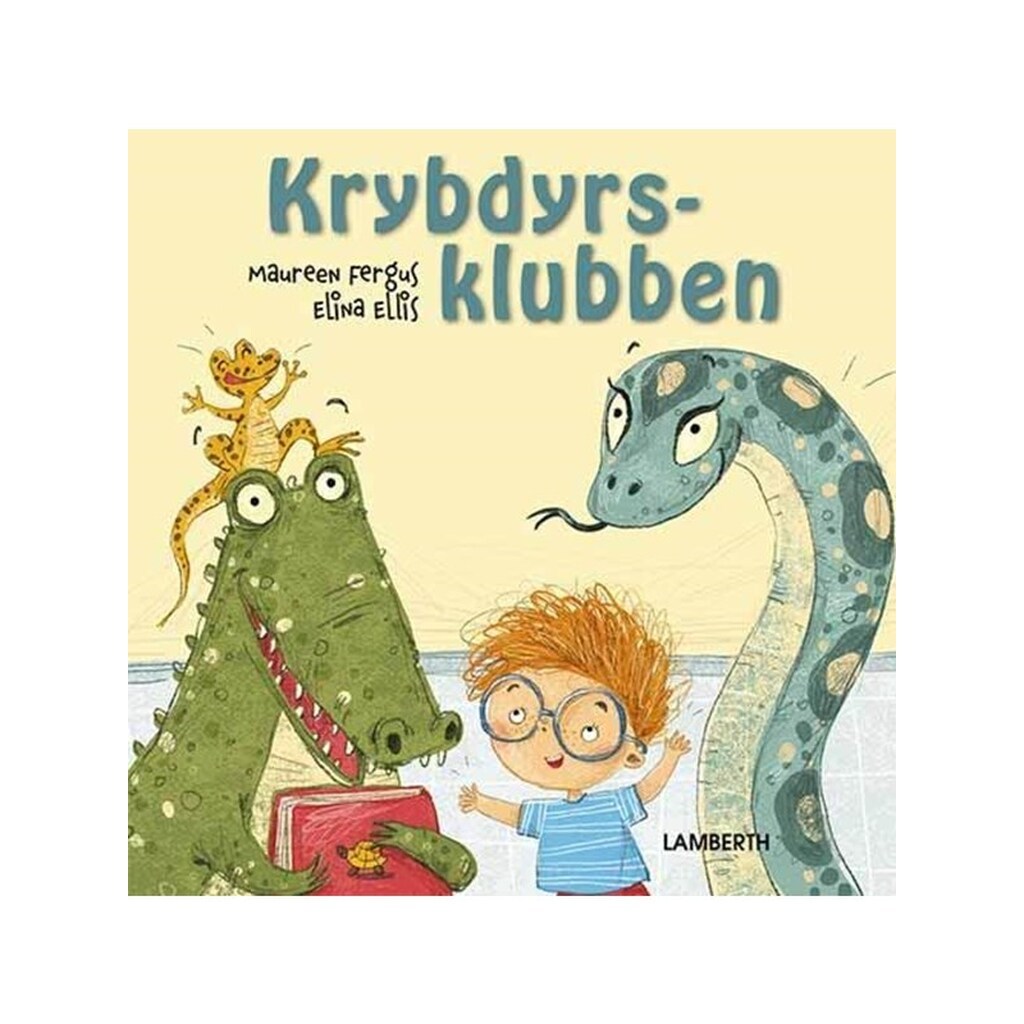 Krybdyrsklubben - Børnebog - hardcover