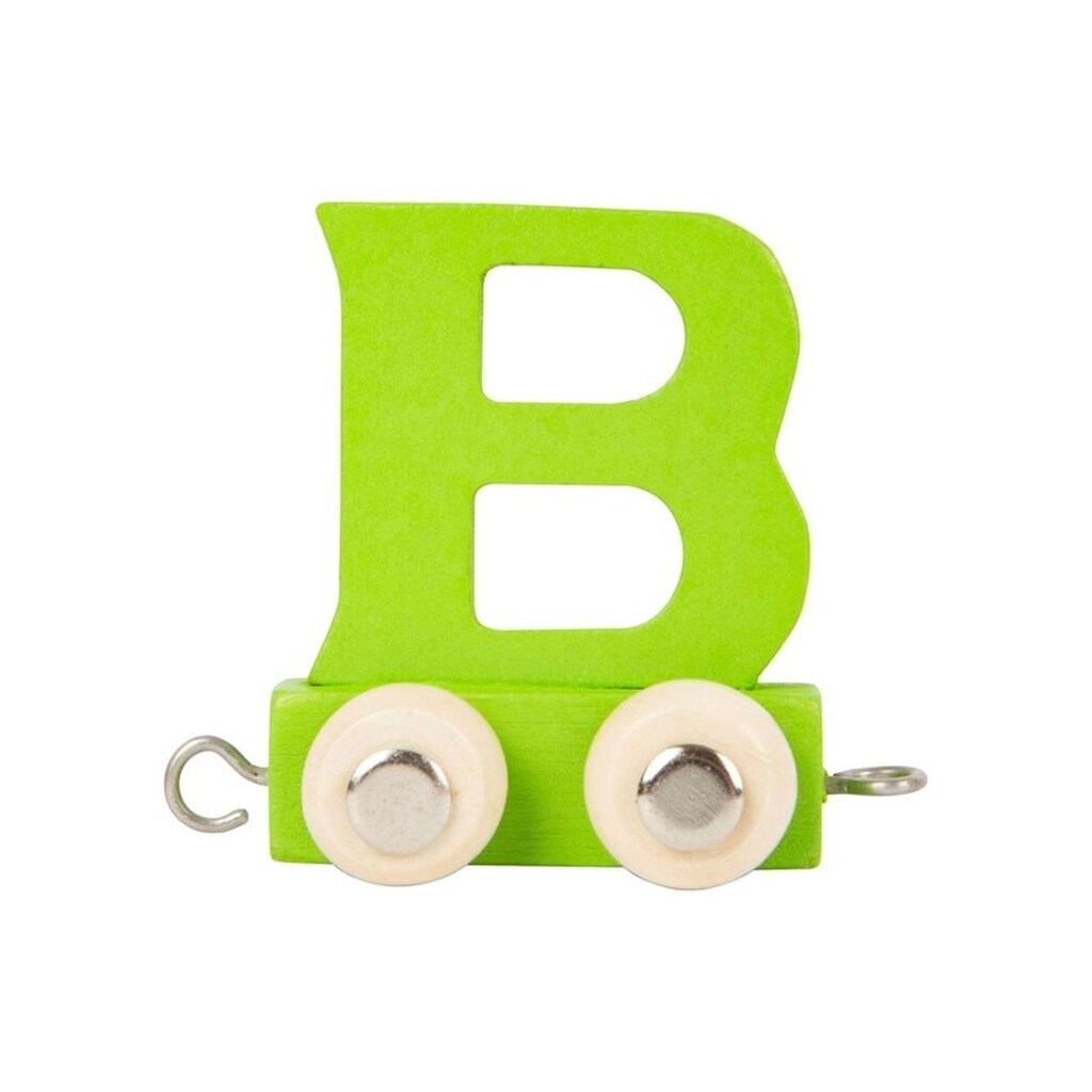 Small Foot - Wooden Letter Train Color - B